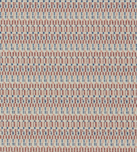 Elidi Fabric by Harlequin Rust/Postiano/Indigo