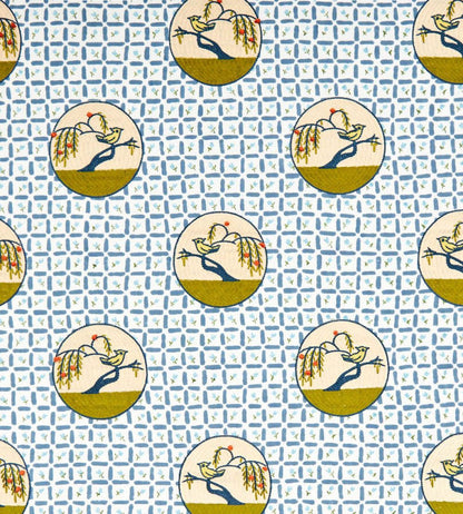 Elizabeth Fabric by Travers Blue