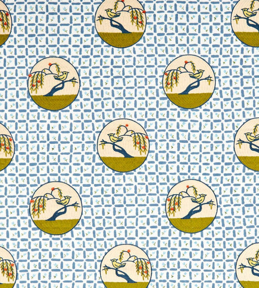 Elizabeth Fabric by Travers Blue