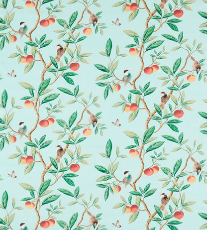 Ella Fabric by Harlequin Sky / Fig Leaf / Nectarine