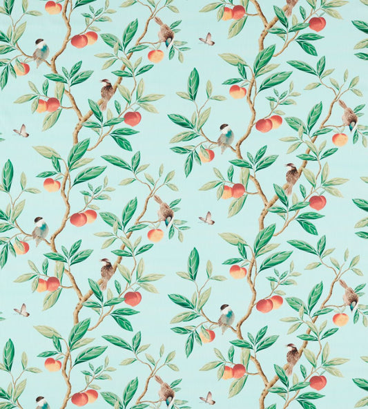Ella Fabric by Harlequin Sky / Fig Leaf / Nectarine