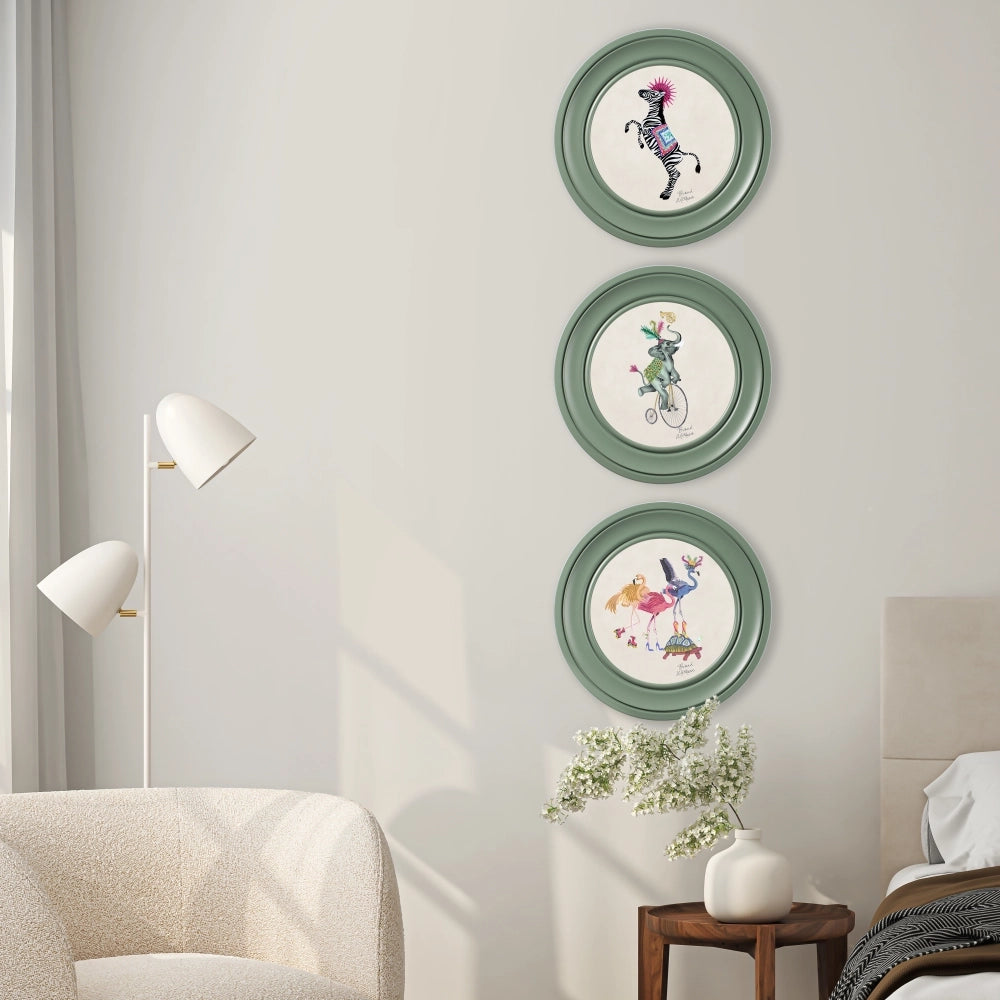 Elliot framed art print by Brand McKenzie styled on a wall, room view 4