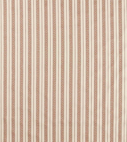 Elm Stripe Fabric by Morris & Co Apricot/Linen