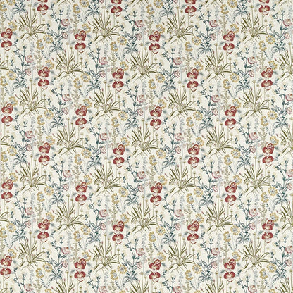 Elmsdale Jacquard Forest/Linen fabric by Clarke & Clarke