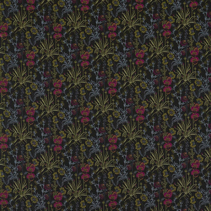 Elmsdale Jacquard Noir fabric by Clarke & Clarke