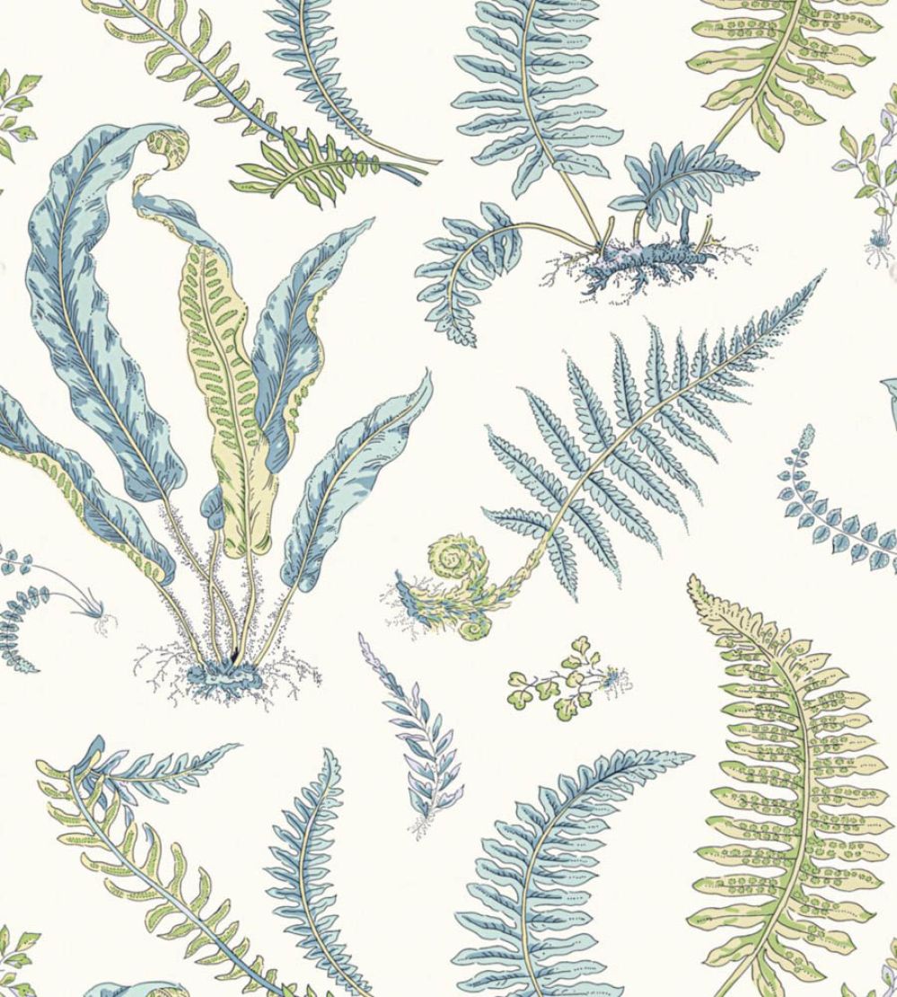Elsie De Wolfe Wallpaper by Scalamandre Beach Glass
