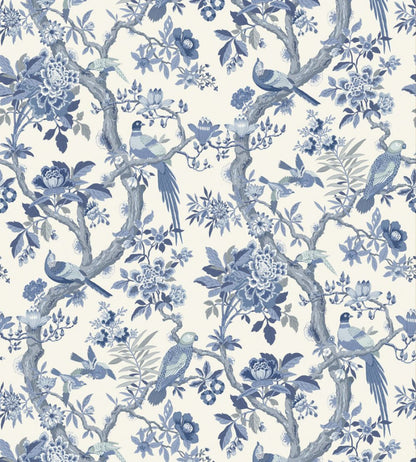 Eltham Wallpaper by GP & J Baker Indigo