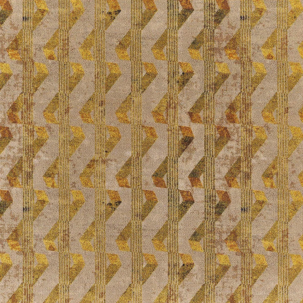 Emblem Rug by Pierre Frey in Gold (FT437001)
