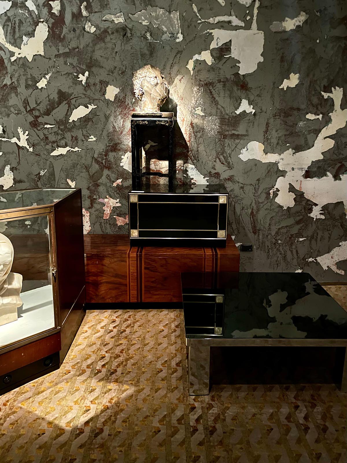 Emblem Rug by Pierre Frey shown in a room setting (view 2)