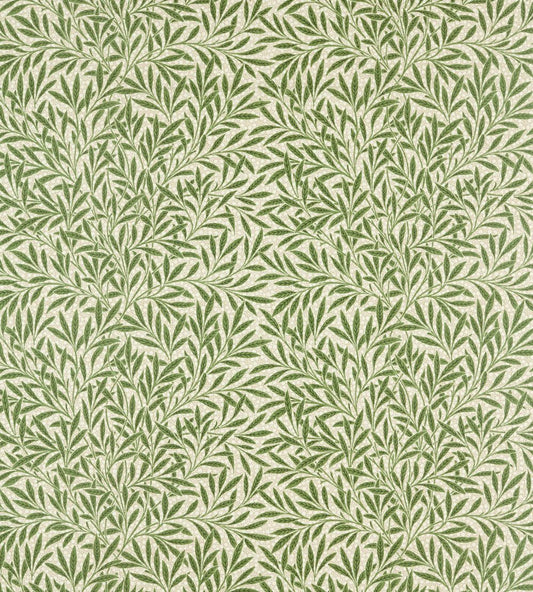 Emery's Willow Fabric by Morris & Co Leaf Green