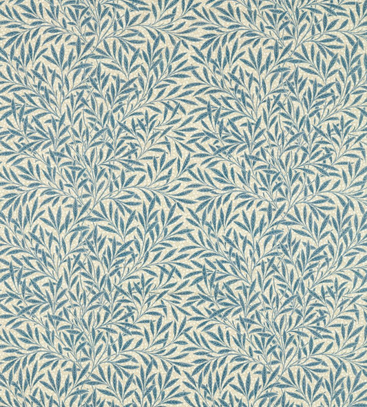 Emery's Willow Fabric by Morris & Co Woad Blue