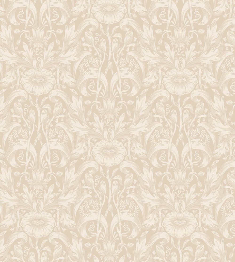 Emil Wallpaper by Sandberg Beige
