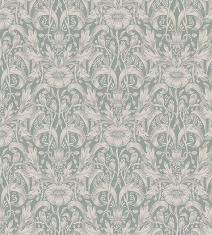 Emil Wallpaper by Sandberg Garden Green
