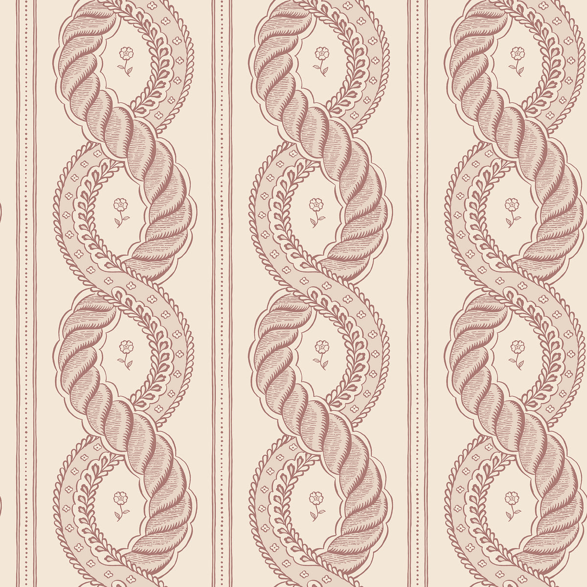 Emilion Burgundy wallpaper by Sandberg