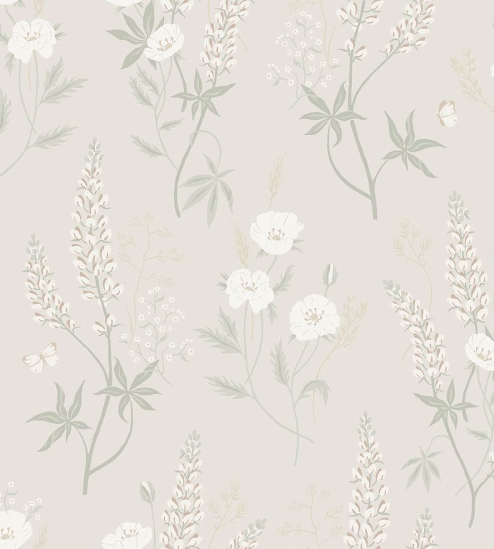 Emma Wallpaper by Sandberg Linen