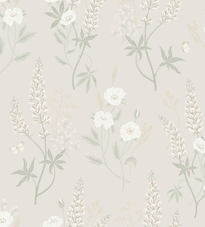 Emma Wallpaper by Sandberg Linen