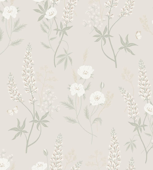 Emma Wallpaper by Sandberg Linen