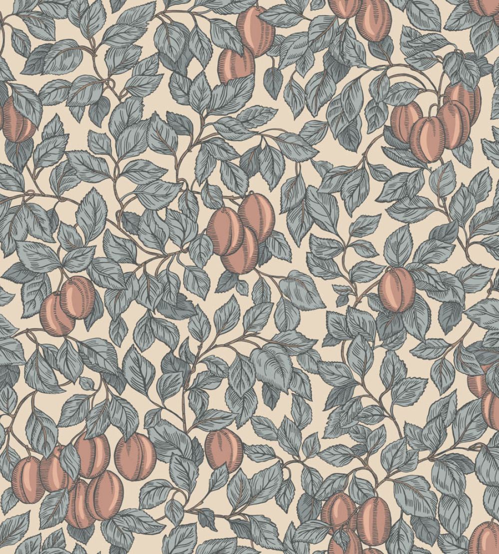 Emrik Wallpaper by Sandberg Blue