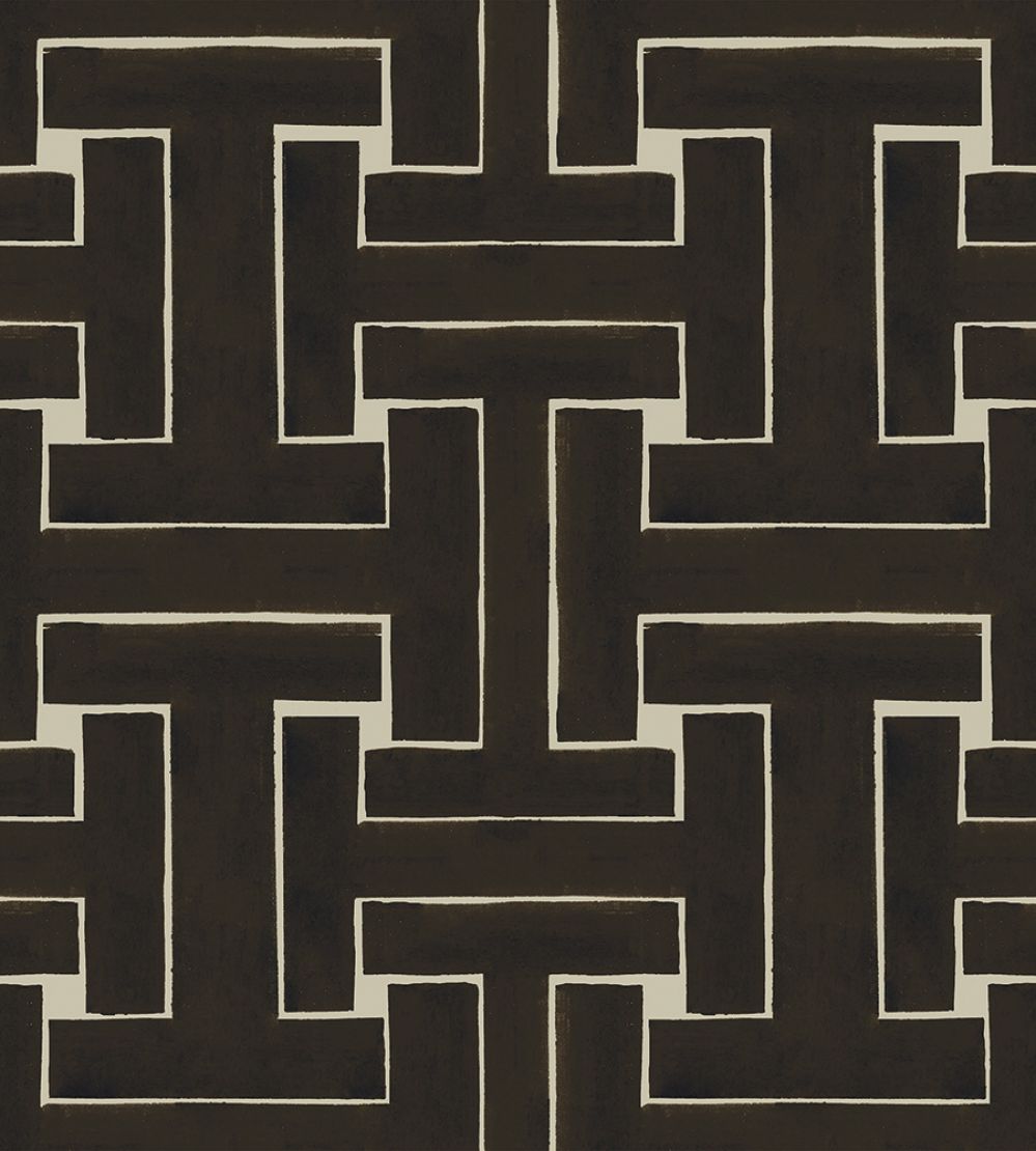 Ensemble Wallpaper by Tres Tintas Negro