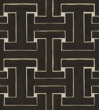 Ensemble Wallpaper by Tres Tintas Negro