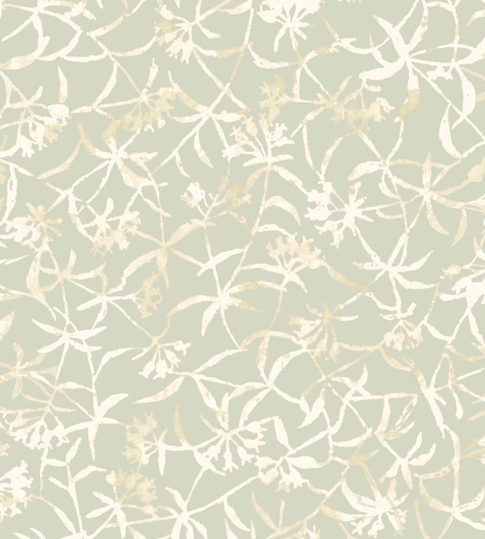 Entwine Wallpaper by Ohpopsi Soft Sage