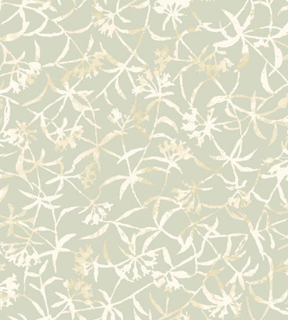 Entwine Wallpaper by Ohpopsi Soft Sage