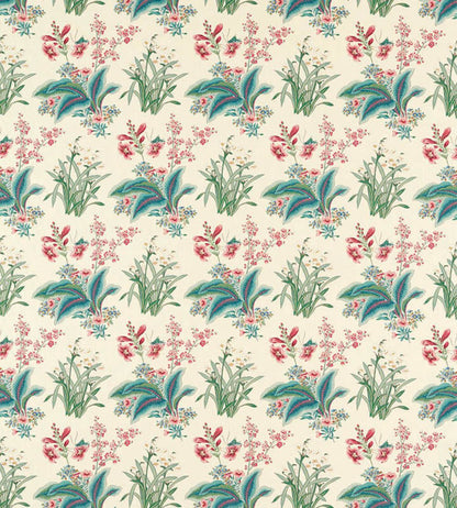 Enys Garden Fabric by Sanderson Blush Jade
