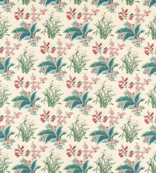 Enys Garden Fabric by Sanderson Blush Jade