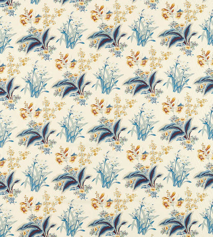 Enys Garden Fabric by Sanderson Indigo Primrose