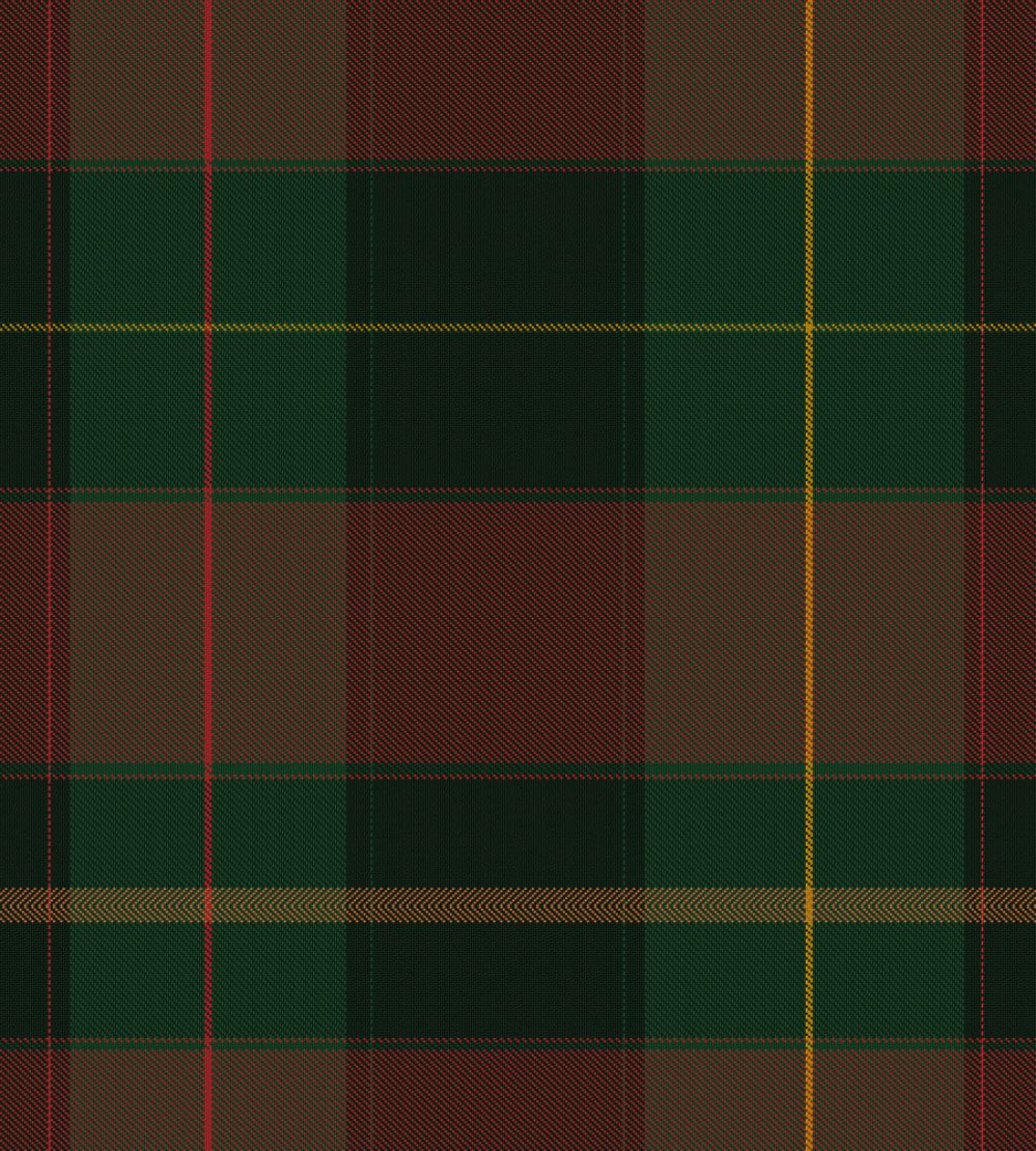 Equestrian Plaid Wallpaper by MINDTHEGAP Burgundy