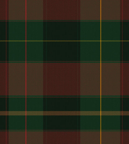 Equestrian Plaid Wallpaper by MINDTHEGAP Burgundy