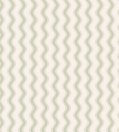 Erik Wallpaper by Sandberg Spring Green