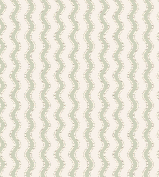 Erik Wallpaper by Sandberg Spring Green