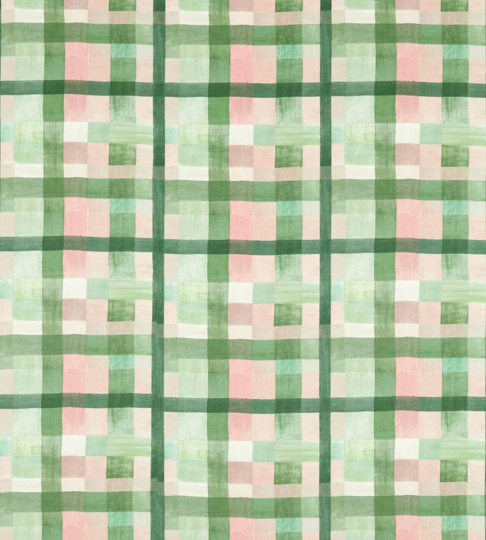 Ertha Fabric by Harlequin Positano / Clover / Fig Leaf