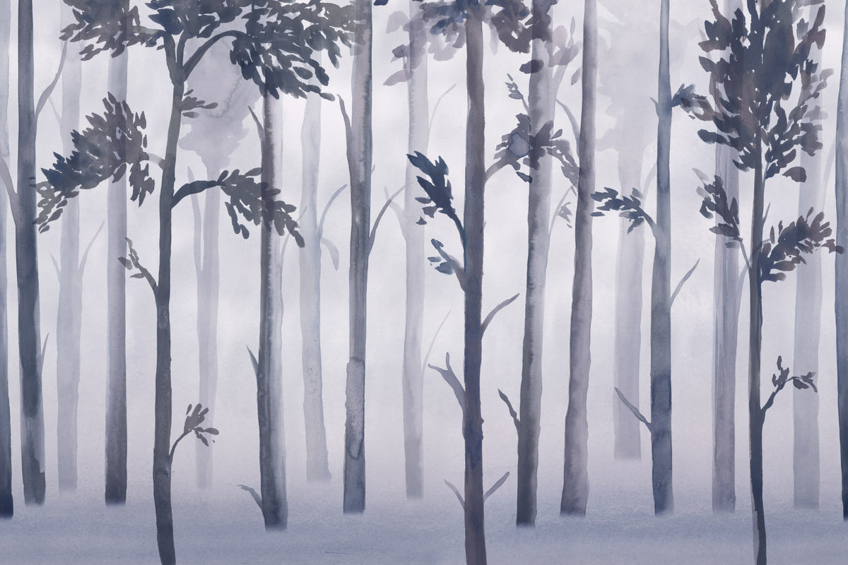 Escape Blue mural by Hovia