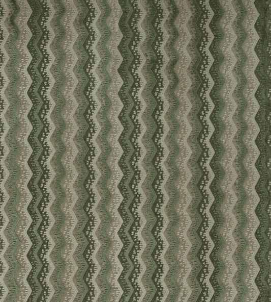 Espalier Velvet Fabric by James Hare Old Green