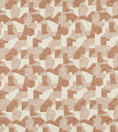 Espen Fabric by Clarke & Clarke Rust