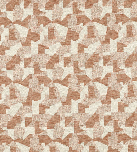 Espen Fabric by Clarke & Clarke Rust