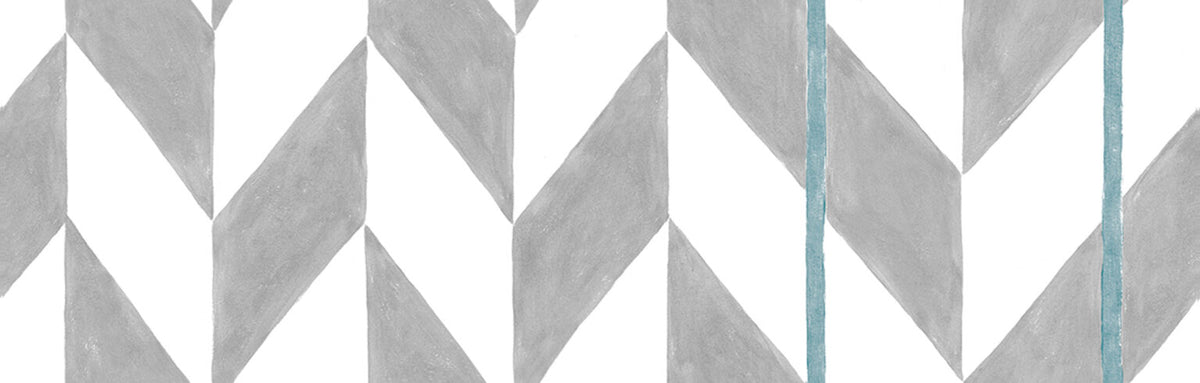 Espiga wallpaper by Coordonné in Plata, flat pattern view