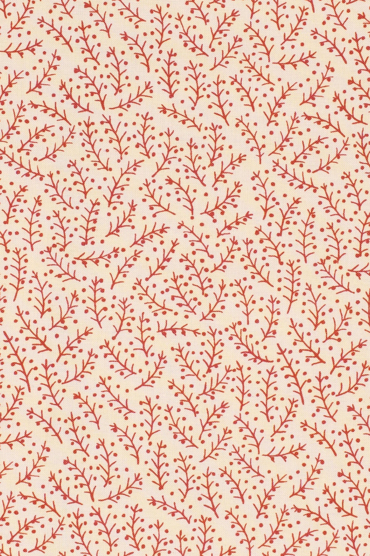 Essentials Fabric by Jean Monro in Red