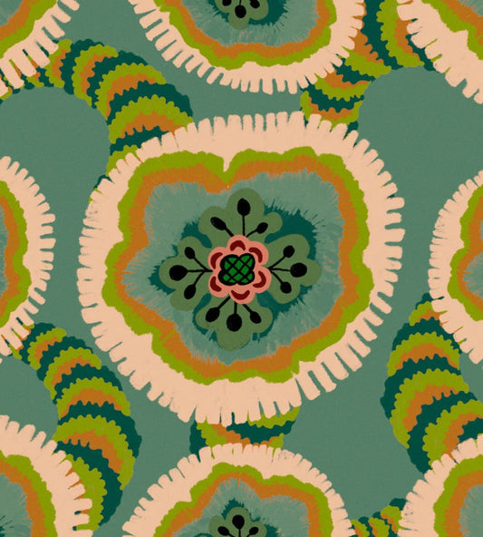 Ethereal Wallpaper by MINDTHEGAP Teal