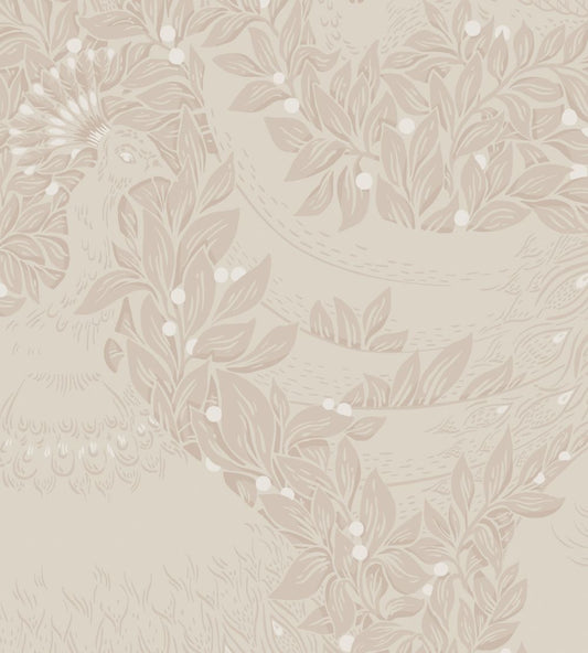 Evelina Wallpaper by Sandberg Blush