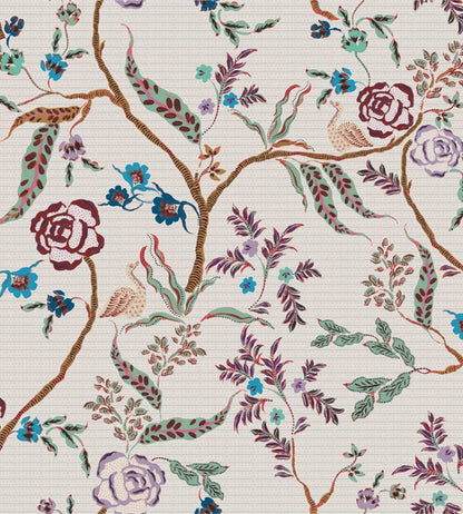 Eversley Wallpaper by Parker & Jules Verdigris
