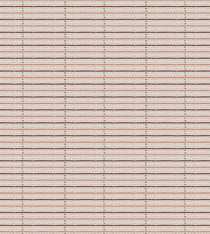 Eversley Stripe Fabric by Parker & Jules Ground Sepia