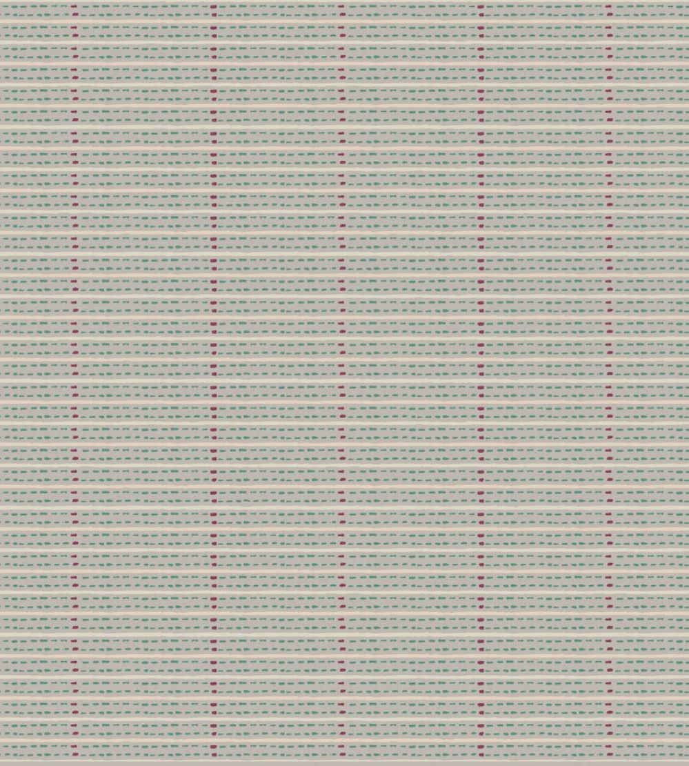 Eversley Stripe Fabric by Parker & Jules Verdigris