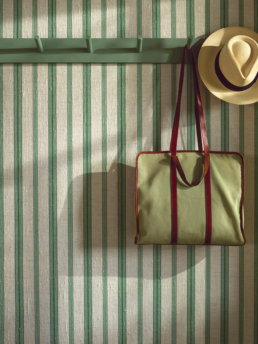 Evros Wallpaper by Pierre Frey shown in a room setting (view 2)