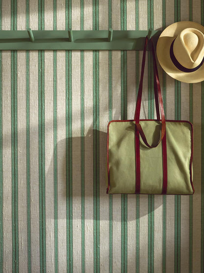 Evros Wallpaper by Pierre Frey shown in a room setting (view 2)