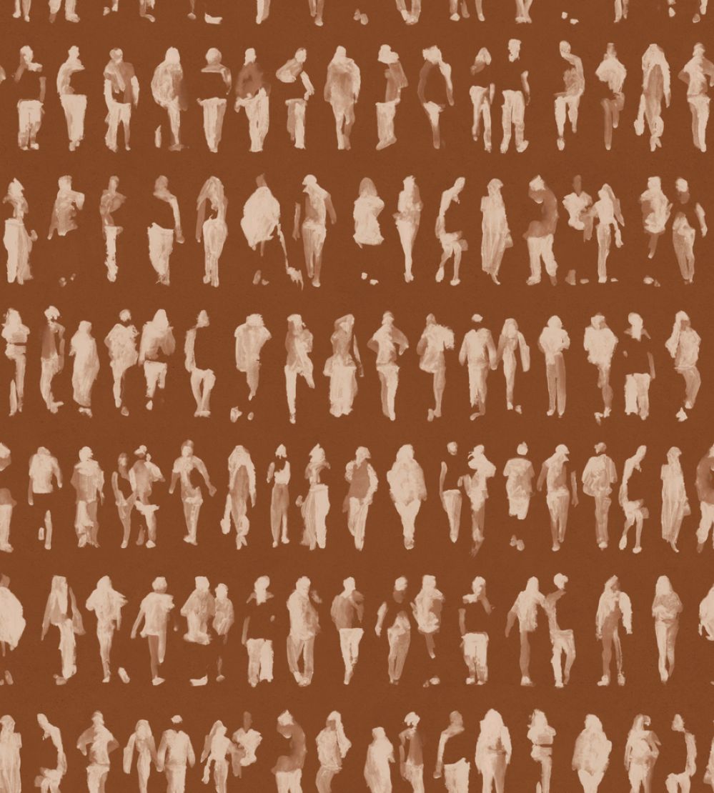 Executives Wallpaper by Tres Tintas Brick