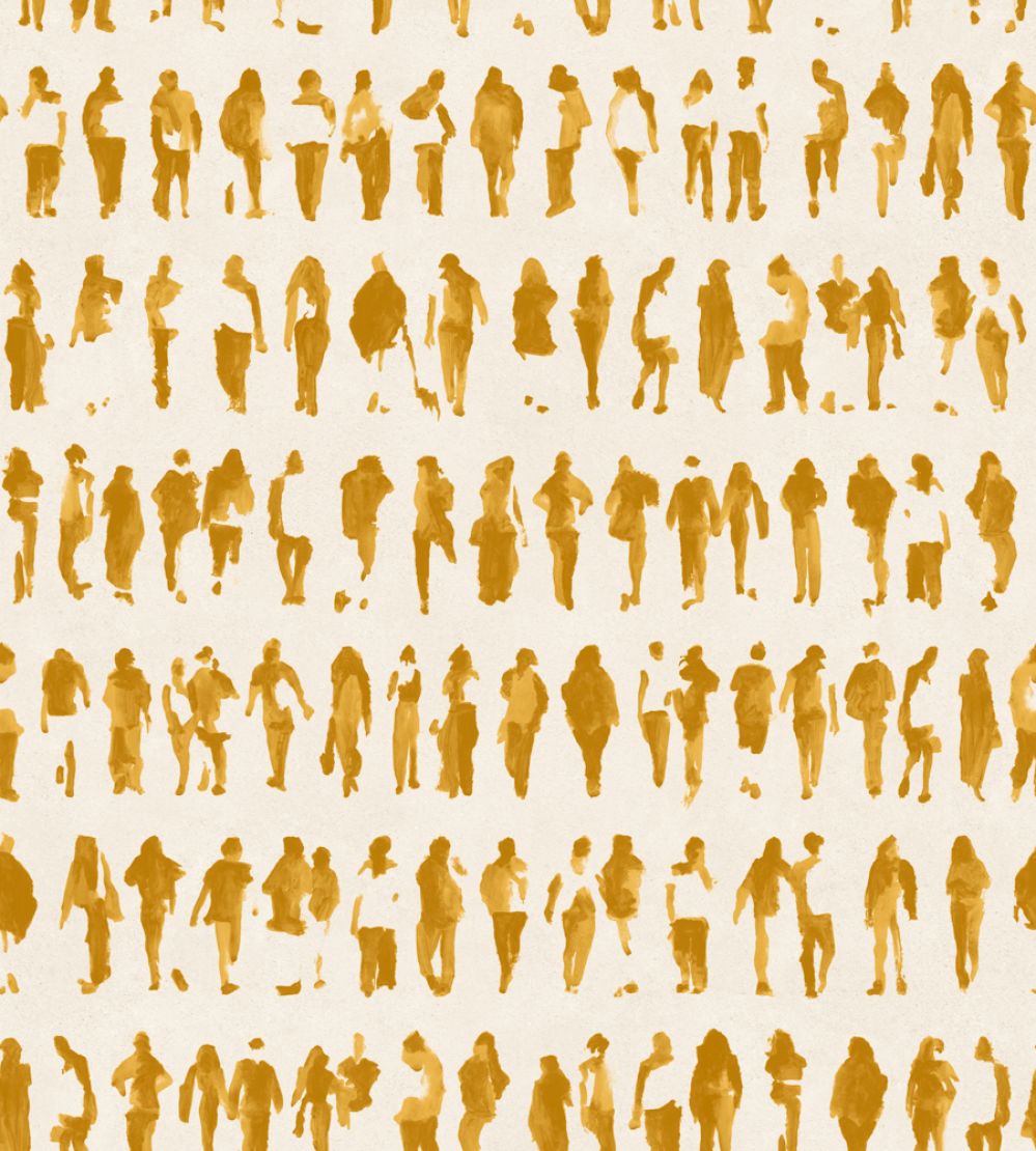 Executives Wallpaper by Tres Tintas Copper