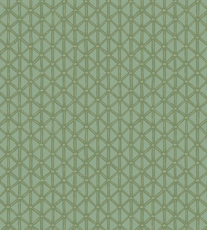 Facet Wallpaper by Eijffinger Green
